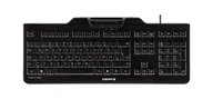 Klawiatury - CHERRY KC 1000 SC klawiatura USB QWERTY Hiszpański Czarny JK-A0100ES-2 - miniaturka - grafika 1