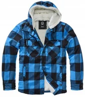 Kurtki męskie - Kurtka Brandit Lumberjacket hooded black/blue XXL - miniaturka - grafika 1