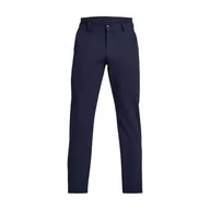 Spodenki męskie - Under Armour Męskie spodnie UA Tech Tapered Spodnie Midnight Navy - miniaturka - grafika 1