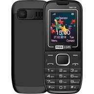Telefony komórkowe - Maxcom MM134 Dual Sim Czarny - miniaturka - grafika 1