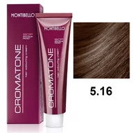 Farby do włosów i szampony koloryzujące - Montibello Cromatone farba do włosów 60ml 5,16 - miniaturka - grafika 1