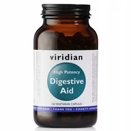 Układ pokarmowy - VIRIDIAN Viridian Digestive Aid Enzymy trawienne x 150 kaps - miniaturka - grafika 1