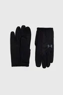 Rękawiczki - Under Armour rękawiczki Storm męskie kolor czarny - miniaturka - grafika 1