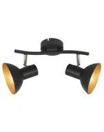 Lampy sufitowe - Lampa sufitowa ścienna Diso 2x40W lampa loftowa, kinkiet - miniaturka - grafika 1