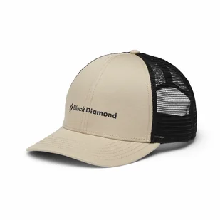 Czapka z daszkiem Black Diamond Trucker Hat khaki/black - ONE SIZE - Czapki męskie - miniaturka - grafika 1