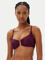 Stroje kąpielowe - Hunkemöller Góra od bikini Costa 301227 Fioletowy - miniaturka - grafika 1