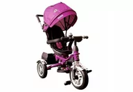 Rowerki trójkołowe - LeanToys PRO600 Fioletowy - miniaturka - grafika 1