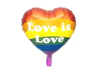 Balony i akcesoria - PartyDeco Balon foliowy Love is Love, 35cm, mix FB99 [16314889] - miniaturka - grafika 1