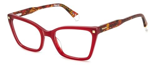 POLAROID PLD D520 Okulary, Burgundy, 54 damskie, Burgundy, 54