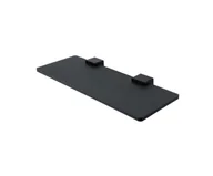 Półki łazienkowe - Nimco Kibo - Półka IXI, długość 30 cm, plexi czarna Ki-X330-C-90 - miniaturka - grafika 1