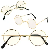 Ozdoby bożonarodzeniowe - Tg63180 Okulary Sw.Mikołaja Okrągłe Świąteczne Przebranie - miniaturka - grafika 1