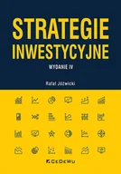 Podręczniki dla szkół wyższych - Strategie inwestycyjne. Wyd. IV - Rafał Jóźwicki - książka - miniaturka - grafika 1