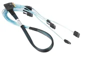 Kable komputerowe i do monitorów - Supermicro CBL-SAST-0827 kabel SAS 0,7 m Czarny - miniaturka - grafika 1