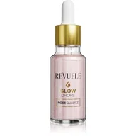 Balsamy i kremy do ciała - Revuele Glow Drops Rose Quartz serum rozświetlające do ciała i twarzy 20 ml - miniaturka - grafika 1