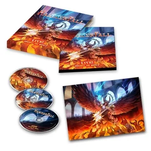 Live! Against the World (Hammerfall) (CD / Album with Blu-ray) - Pozostałe filmy Blu-Ray - miniaturka - grafika 2