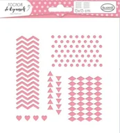 Scrapbooking - Aladine Szablon do DIY 15x15 cm - geometryczne kształty 01 81054 - miniaturka - grafika 1