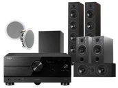 Kino domowe - Yamaha RX-A8A (czarny) + Diva 6 + 3 + 7 (czarny) + RD 280 + Basso 880 - miniaturka - grafika 1