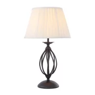 Lampy stojące - Elstead Lighting Artisan 1Lt Table Lamp Black ART/TL BLACK Elstead lampa stołowa abażurowa ART/TL BLACK) - miniaturka - grafika 1