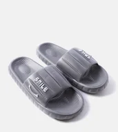 Klapki i japonki męskie - Szare męskie klapki Murphy -40/41 - miniaturka - grafika 1