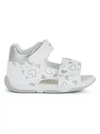 Buciki dla niemowląt - Geox Sandały "Tapuz" w kolorze białym - miniaturka - grafika 1