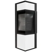 Piece wolnostojące - Piec wolnostojący koza Tora S 8 kW Ø 150, czarny termotec ,lacobel biały - miniaturka - grafika 1
