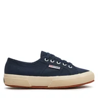 Trampki męskie - Tenisówki Superga 2750 Cotu Classic S000010 Granatowy - miniaturka - grafika 1