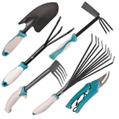 Pozostałe narzędzia ogrodowe - Sanico GoldGarden Zestaw narzędzi ogrodniczych 6 elementów - miniaturka - grafika 1