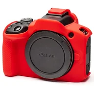Akcesoria fotograficzne - EasyCover osłona gumowa dla Canon EOS R100 czerwona - miniaturka - grafika 1