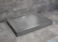 Brodziki prysznicowe - Radaway Doros D Compact Stone brodzik 120x100 antracyt SDRD1210-05-64S - miniaturka - grafika 1