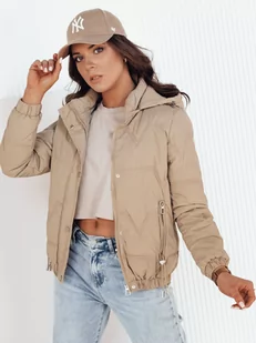 Kurtka damska pikowana ZERNI khaki Dstreet TY4177-XXL - Kurtki damskie - miniaturka - grafika 1