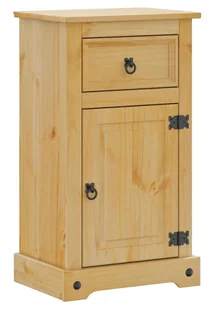 Drewniana Szafka Łazienkowa Z Szufladą I Drzwiczkami S7-B32 - Szafki łazienkowe Drewniana Szafka Łazienkowa Z Szufladą I Drzwiczkami S7-B32 - Szafki łazienkowe - miniaturka - grafika 1