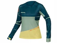 Koszulki i topy damskie - Koszulka damska Endura MT500 L/s głęboki turkus L - miniaturka - grafika 1