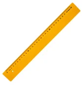 Linijki, ekierki - Leniar Linijka kolorowa 30cm żółty plastik 20091 - miniaturka - grafika 1