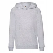 Bluzy dla dziewczynek - Lekka Bluza Dziecięca Heather Grey r. 12-13(152) - miniaturka - grafika 1