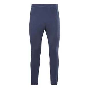 Reebok Męskie spodnie treningowe Essentials French Terry Track, Vector Navy, M - Spodenki męskie - miniaturka - grafika 1