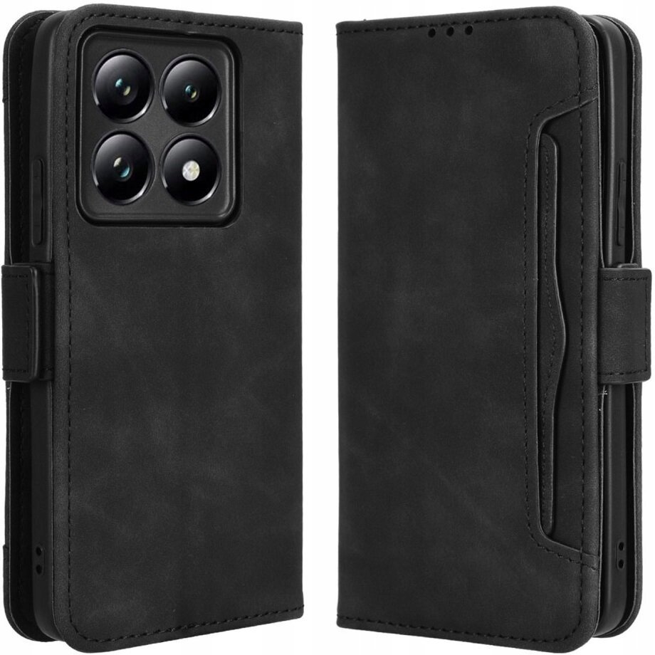 Etui Z Klapką Do Xiaomi 14T Pokrowiec Obudowa Case Portfel Eko Skóra