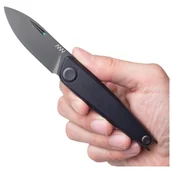 Noże - Nóż składany Acta non verba Z050 DLC Plain Edge Kolor: czarny - miniaturka - grafika 1