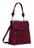 Torebki damskie - Desigual Women's Accessories PU plecak mini, czerwony, jeden rozmiar - miniaturka - grafika 1