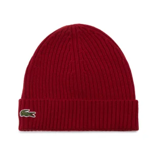 Lacoste Wełniana czapka - Czapki damskie - miniaturka - grafika 1