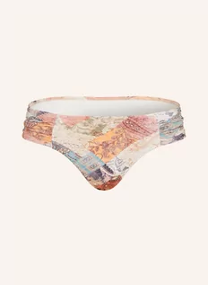 Stroje kąpielowe - Watercult Dół Od Bikini Basic Paisley Savage beige - grafika 1