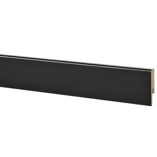 Listwa przypodłogowa MDF LO9 8 cm czarna Foge - Listwy przypodłogowe - miniaturka - grafika 1