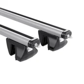 Bagażniki dachowe - Bagażnik aluminiowy na relingi do BMW 3-seria (E46) Kombi 5d (2000-2004r) - miniaturka - grafika 1