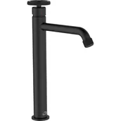 Baterie umywalkowe - Laveo Bateria umywalkowa stojąca nablatowa MURO czarny BAU 72ND - miniaturka - grafika 1