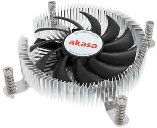 Akasa AK-CC6609EP01 Niskoprofilowe chłodzenie procesora  gniazdo LGA 1700 wysokość 21.8 mm - Chłodzenie procesora - miniaturka - grafika 1