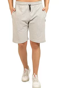 COMEOR Sportowe spodnie męskie, krótkie spodenki męskie, krótkie spodnie do biegania, męskie na lato, bawełna, spodnie treningowe, bermudy, spodnie fitness, spodnie tenisowe, szary, S - Spodenki męskie - miniaturka - grafika 1