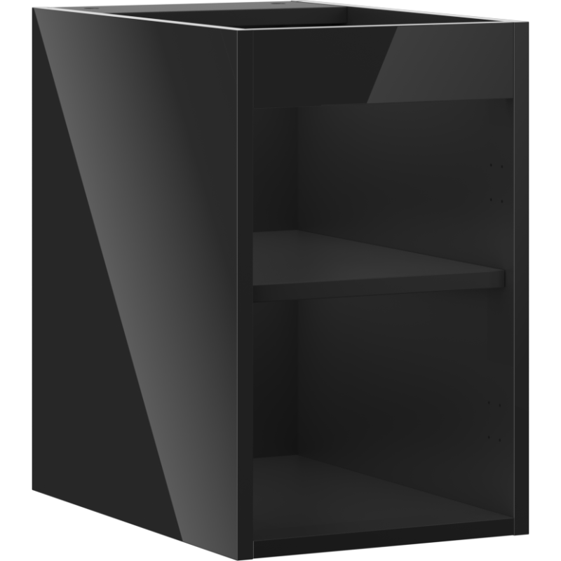 Mexen Box-A korpus szafki podumywalkowej 30 cm, czarny połysk - 91AX1-0300-470-1-70