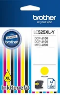 Tusze oryginalne - Brother Tusz Lc525xly Yell 1300 do DCP-J100 DCP-J105 null - miniaturka - grafika 1
