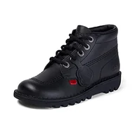 Botki damskie - Kickers Dziecięce botki Kick Hi Y Core uniseks, czarny, 37 eu - miniaturka - grafika 1