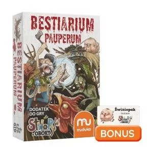 STWORY Z OBORY: BESTIARIUM PAUPERUM MUDUKO - Gry karciane - miniaturka - grafika 1