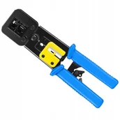 Pozostałe akcesoria sieciowe - Zaciskarka Przelotowych Wtyków Modularnych Rj45 8P8C Rj12 6P6C Rj11 6P4C - miniaturka - grafika 1